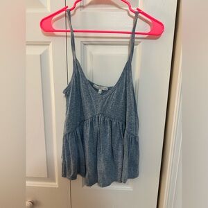 Light blue tank top, size M
